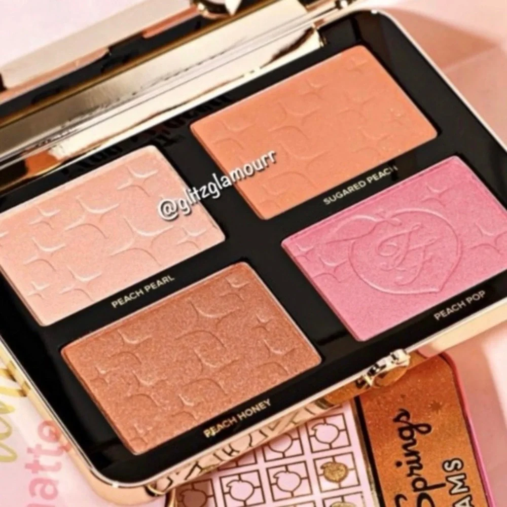 🍑Too Faced Sugar Peach Wet and Dry Face & Eye Palette🍑